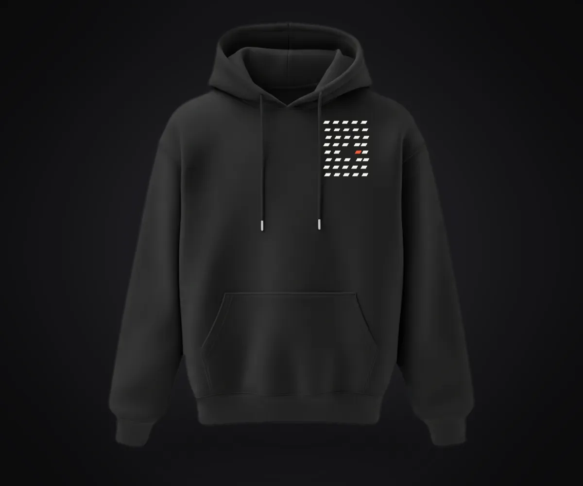 Aralık Premium Siyah Sweatshirt tasarım önizlemesi